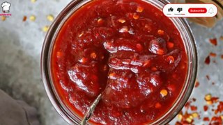 Chilli Garlic Sauce Recipe || Chilli Sauce Banane Tarika || Sabiha's Cookbook