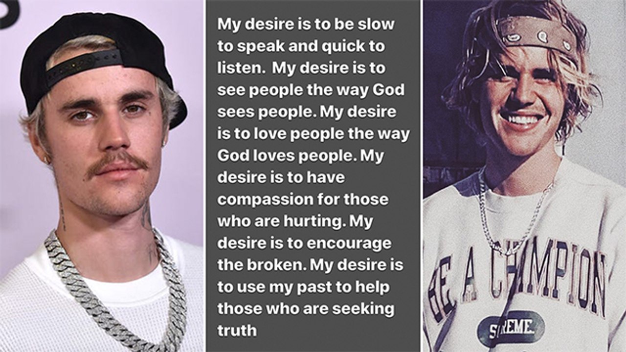Justin Bieber Shares A Motivational Post To Help Others