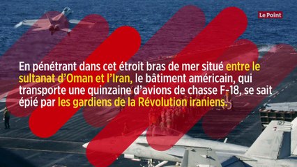 Le porte-avions bombardé par l'Iran est... une maquette grandeur nature