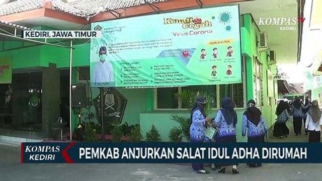 Pemkab Kediri Himbau Warga Salat Idul Adha Di Rumah