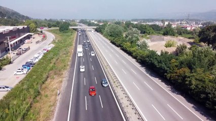 Anadolu Otoyolu'nda bayram tatili yoğunluğu - SAKARYA