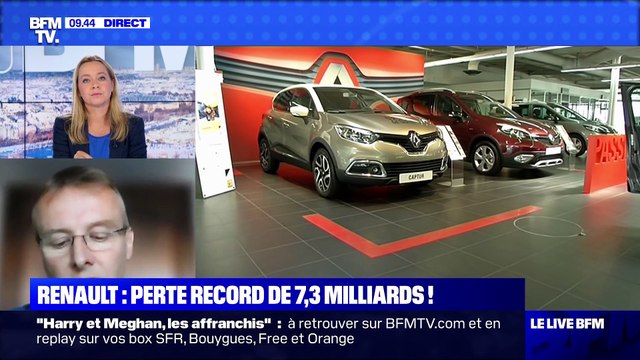 Renault : perte record de 7,3 milliards ! - 30/07