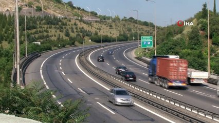 TEM’deki bayram yoğunluğu azaldı