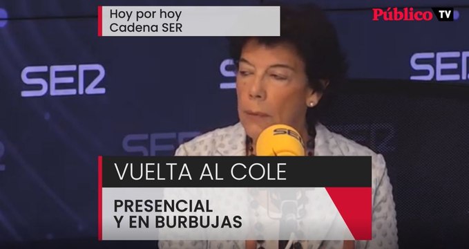 Isabel Celáa afirma que priorizarán las clases presenciales el curso que viene