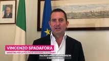 Tour d'Italie 2020 - Vincenzo Spadafora, Italian Minister for Youth and Sport, talks about Giro d'Italia