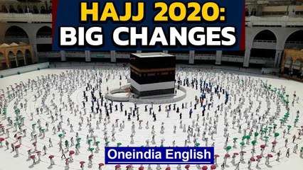 Hajj 2020 pilgrimage Watch how social distancing is being implemented Oneindia News