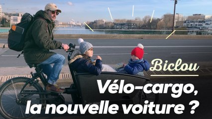 Vélo-cargo, la nouvelle voiture familiale ?