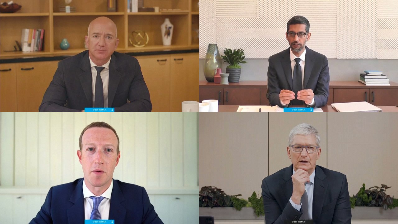 Facebook, Amazon, Google and Apple respond to C...