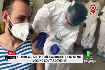 Rusia anuncia que aprobará una vacuna en agosto