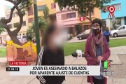 La Victoria: joven asesinado por sicario tenía antecedente policiales