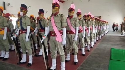 240 पीएसी के जवान दीक्षांत समारोह में हुए शामिल