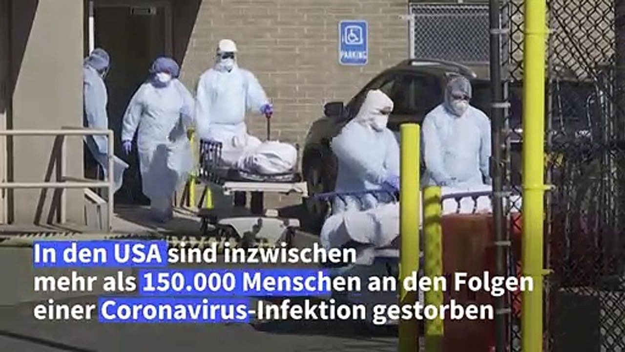 Mehr als 150.000 Corona-Tote in den USA