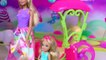 Barbie Doll Dreamtopia House Toys & Swimming Pool Play!