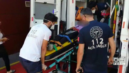 Kadını darp edip otoyola attılar | Video