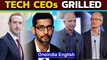 Zuckerberg, Pichai, Bezos & Cook grilled| US Congress anti-trust hearing | Oneindia News