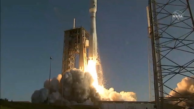 NASA launches rocket with rover bound for Mars