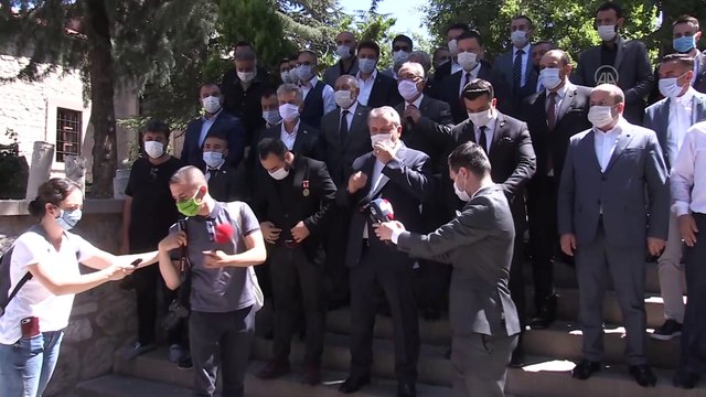 BBP Genel Başkanı Destici, Muhsin Yazıcıoğlu'nun kabrini ve şehitliği ziyaret etti - ANKARA