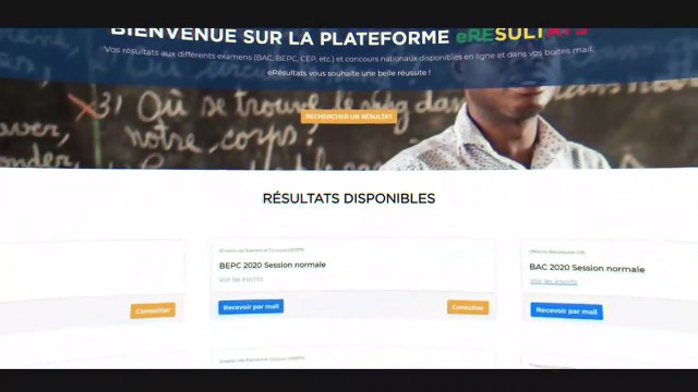 Découvrez comment consulter et obtenir le résultat de son examen ou concours sur la plateforme eRESULTATS