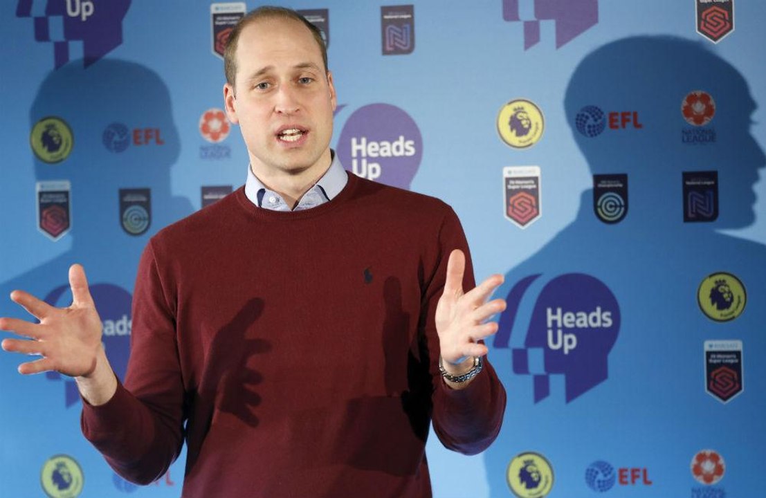 El príncipe William recurre al fútbol para desconectar de las preocupaciones