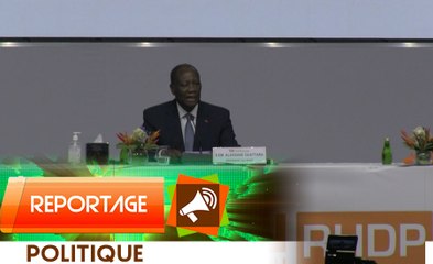 RÉUNION DU CONSEIL POLITIQUE DU RHDP