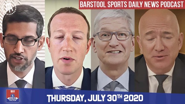 Hard Factor 7/30: Zuckerberg, Bezos, Tim Cook, and Sundar Pichai All on the Hot Seat