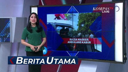 Download Video: Ada Razia Masker, Sopir Ambulans Ini Mencoba Kabur