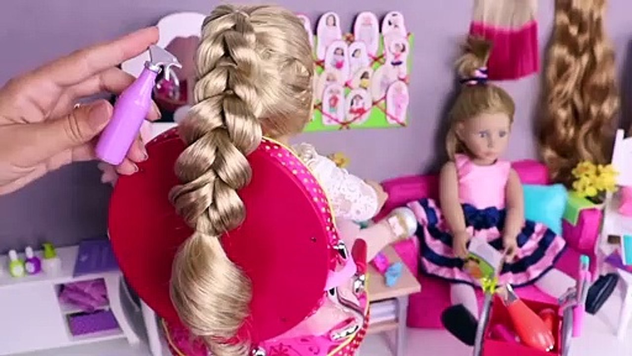 Baby Doll Hair Cut Shop & Makeup Beauty Salon! video Dailymotion