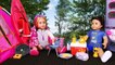 Baby Doll RV Camping Car House Toy & Picnic Grill Toys!
