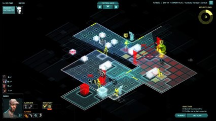 Invisible Inc Expert Plus 2-18 (Day 4 First mission) (Part 1)