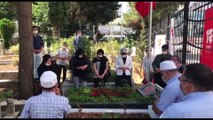 15 Temmuz Derneğinden şehit Hasan Kaya'nın kabrine ziyaret - İSTANBUL