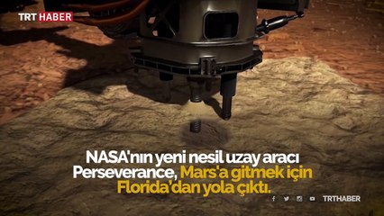NASA'nın yeni nesil uzay aracı antik yaşamı araştırmak üzere yola çıktı