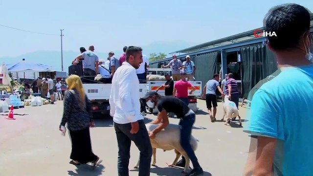 Kurban pazarında arefe bereketi