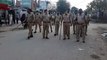 कांधला पुलिस ने ईद उल अजहा से पहले सुरक्षा की दृष्टि से निकाला फ्लैग मार्च