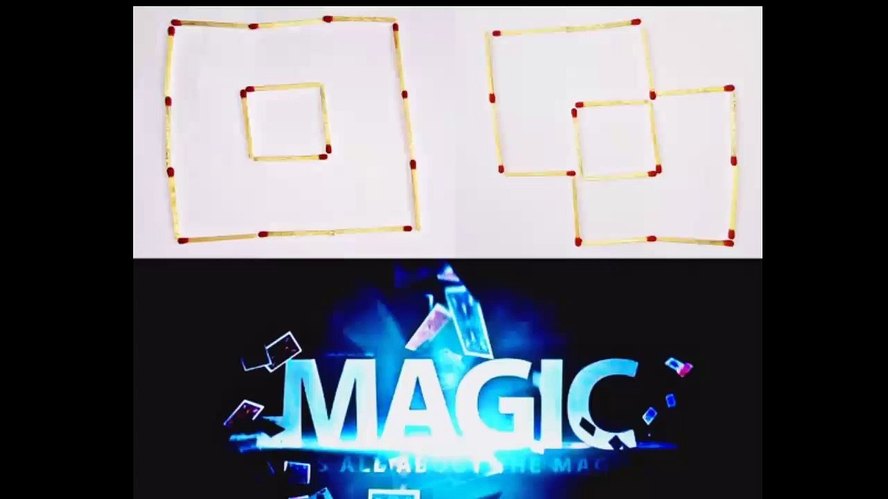 move only for matchstick to make three square