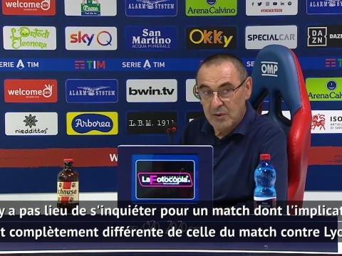 37e j. - Sarri : “Rien à voir avec Lyon”