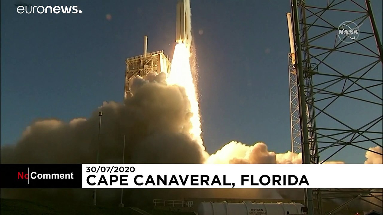 Mars-Rover "Perseverance" auf dem Weg zum Roten Planeten