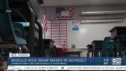 Some parents don't think kids should wear masks at school