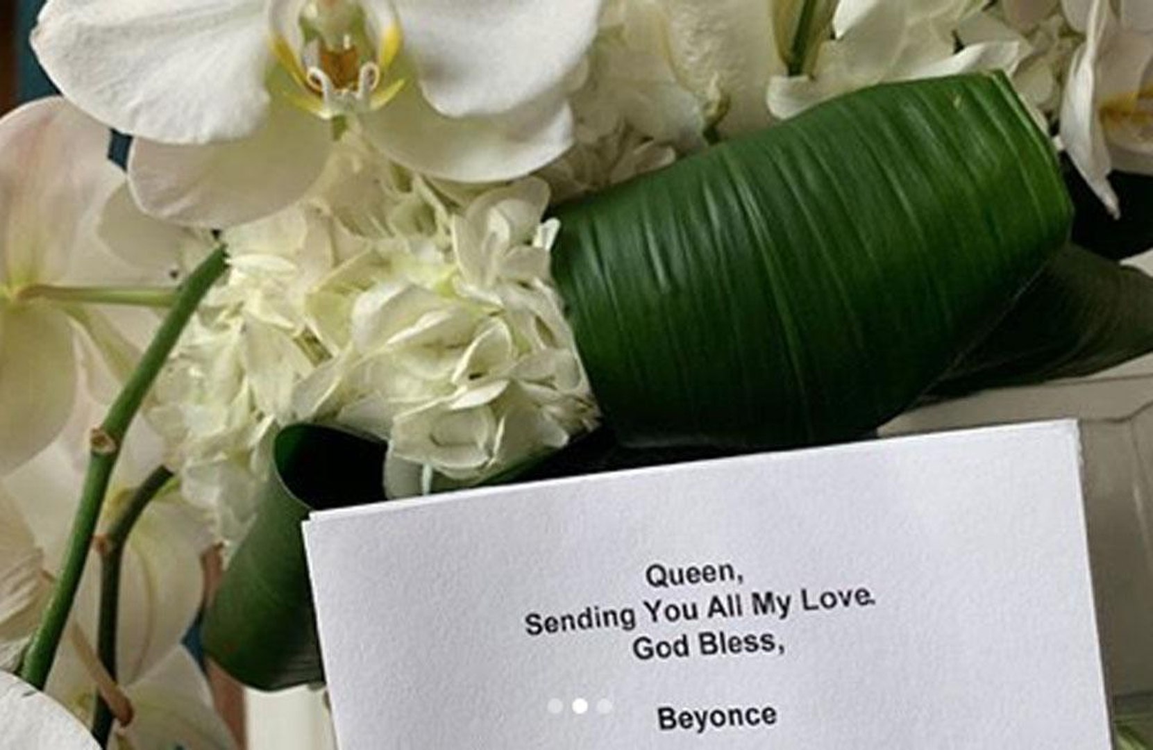 ⁣Beyonce and Rihanna send Megan Thee Stallion flowers