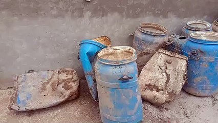 पुलिस ने कच्ची शराब के ठिकानों पर की छापेमारी