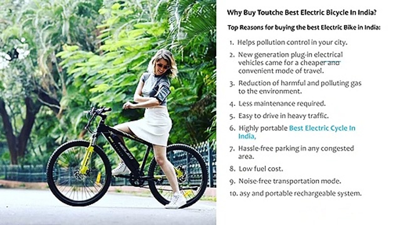 Best Electric Cycle In India