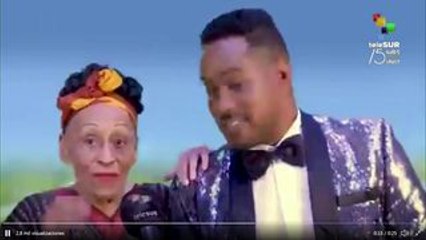 Felicita Omara Portuondo a teleSUR por 15 años de transmisiones