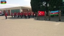 Türkiye -Azerbaycan ortak askeri tatbikatında yer alacak Türk hava unsurlarının bir kısmı Gence'ye geldi