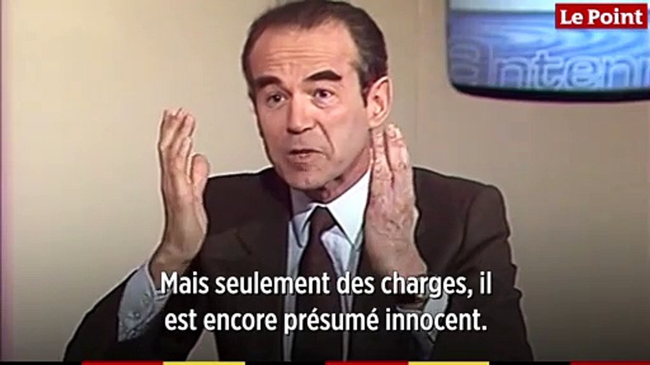 Robert Badinter explique la présomption d'innocence