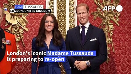 London's Madame Tussauds prepares to reopen