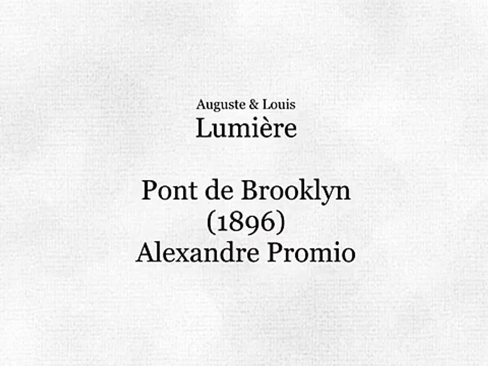 Pont de Brooklyn (Puente de Brooklyn) [1896]