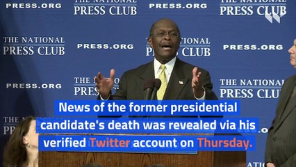 Herman Cain Dies From COVID-19