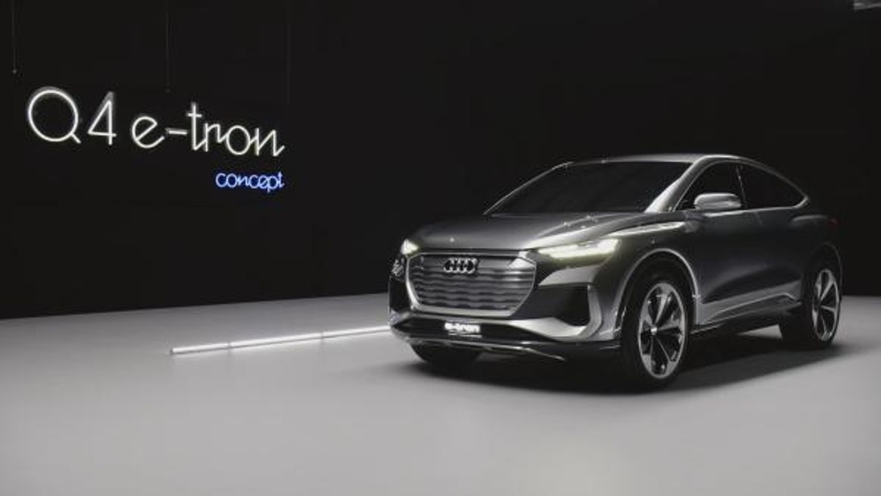 Der Audi Q4 Sportback e-tron concept