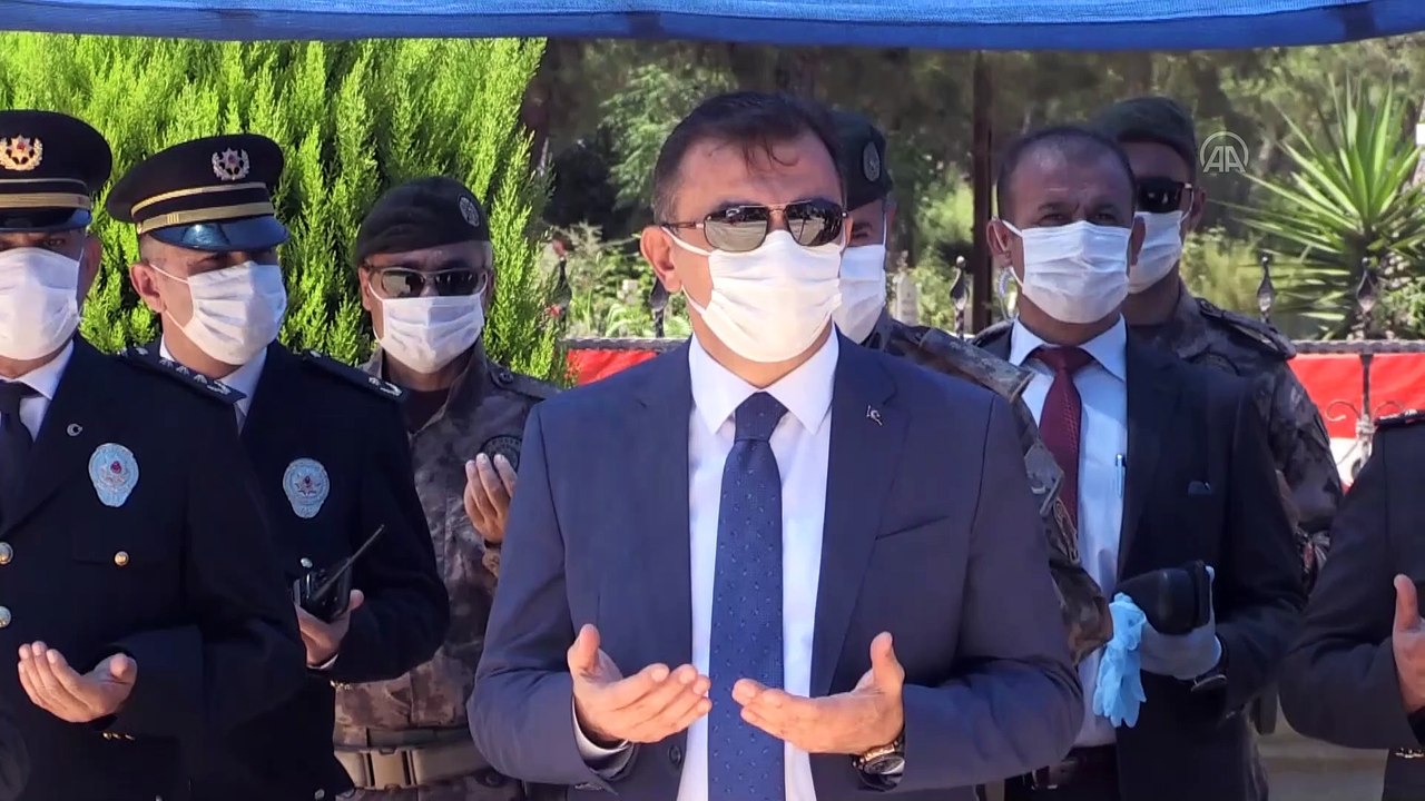Şehit polisler için dua edildi - ANTALYA