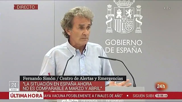 Fernando Simón evita responder sobre sus vacaciones: Es mi vida privada