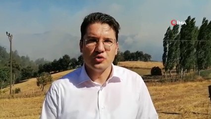 Çanakkale Yenice Kaymakamı Musa Göktaş: “Köye yakın bölgede rüzgar yön değiştirdi”